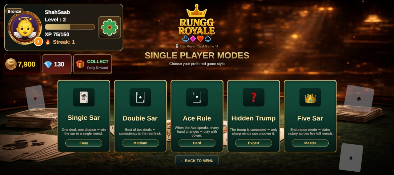Rung Royale Trump Calling Phase